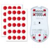 X-RAYPAD OBSIDIAN CONTROL RED 6.5MM