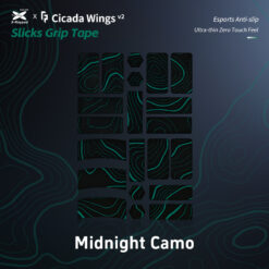 X-RAYPAD CICADA WINGS UNIVERSAL PRE-CUT MIDNIGHT CAMO