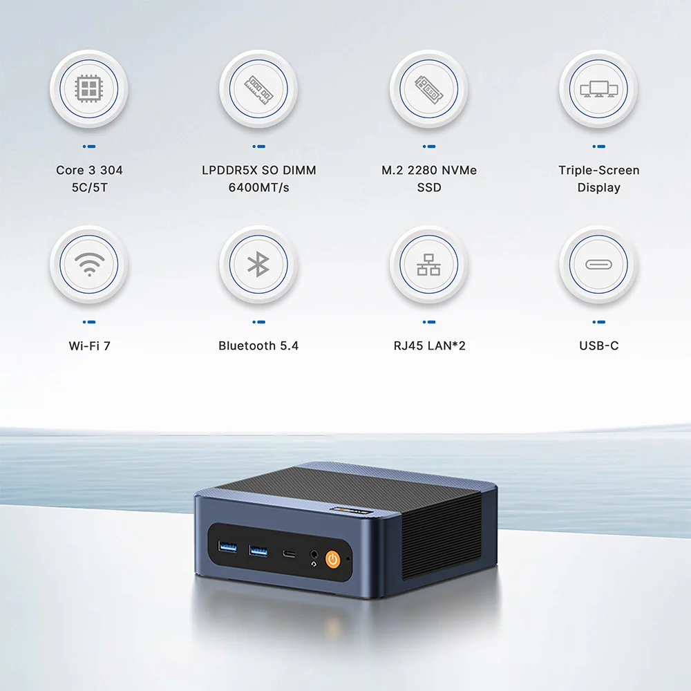BOSGAME E6 ECO MINI PC