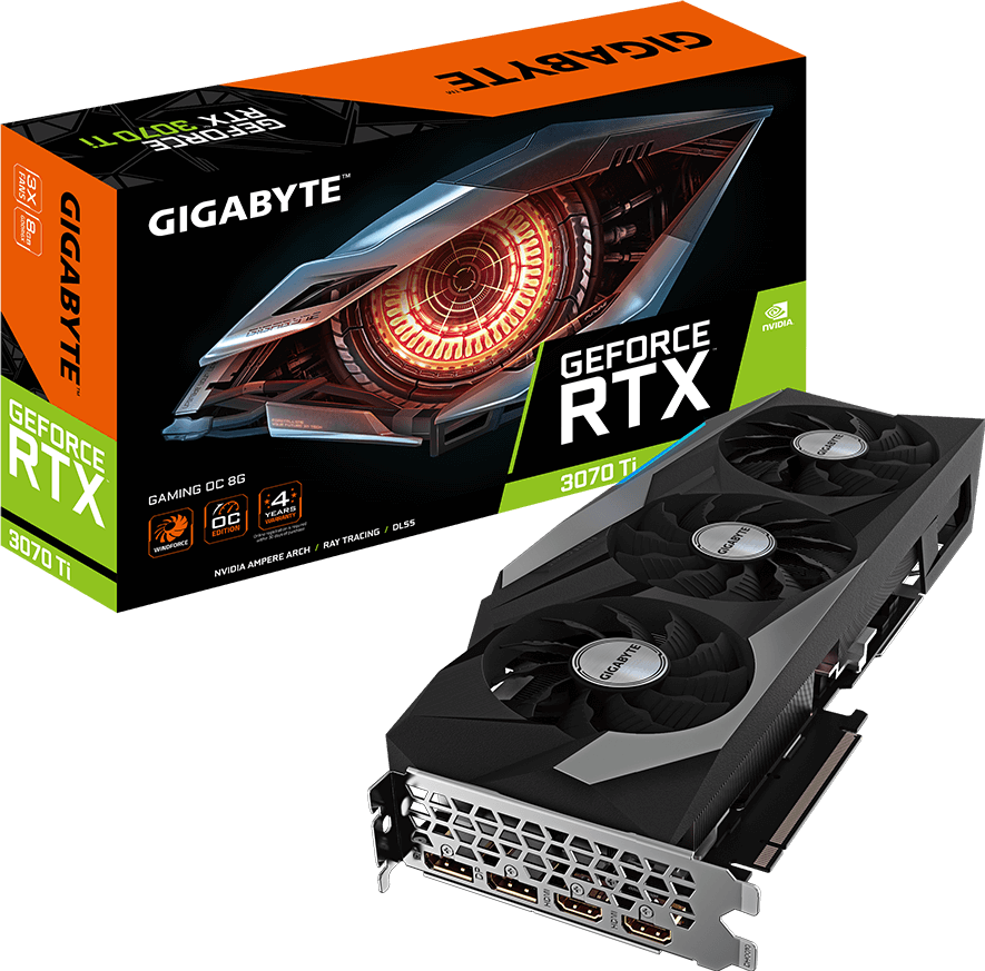 GIGABYTE RTX 3070 TI GAMING OC 8GB