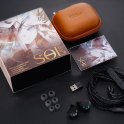 Kinera Celest Sol Dynamic Driver Gaming IEM Earphones – Black (USB-C) [with mic/without mic] - image 4