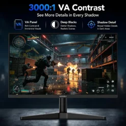 Koorui G2412V, 24″ (1920×1080) FHD 180Hz, VA Gaming Monitor - image 4
