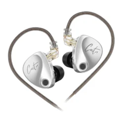 KZ Castor Dynamic Drivers Gaming IEM Earphones – Black/White (3.5mm) [with mic/without mic] {Harman Target/Harman Target with Improved Bass} - image 3