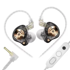 KZ EDZ 3.5mm BLACK WITH MIC