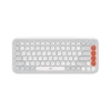 LOGITECH POP ICON KEYS OFF WHITE & ORANGE