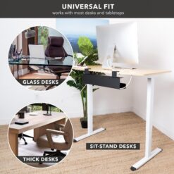 MXG 2in1 Under-Desk Cable Management Tray - image 5