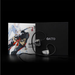 Turthear Gate Dynamic Drivers Gaming IEM Earphones – Black/White (3.5mm) [with mic] - image 3