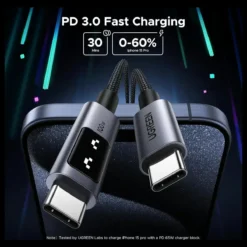 Ugreen 35513 Uno 100W USB-C Cable – 3 Meter - image 2