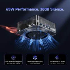 Vzmore AX9 Max AI Mini PC – AMD Ryzen AI 9 HX 470 (32GB RAM/1TB SSD) - image 5